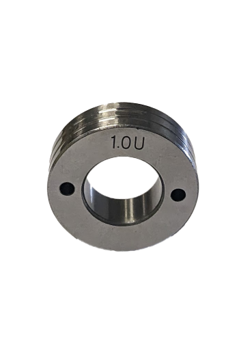 353Dpi 1.0 mm - 1.2 mm Aluminum Roller  	